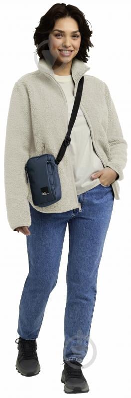 Кофта Jack Wolfskin HIGH CURL JKT W A65073_A0056 р.XL бежевий - фото 3 Кофта Jack Wolfskin HIGH CURL JKT W A65073_A0056 р.XL бежевий - фото 3