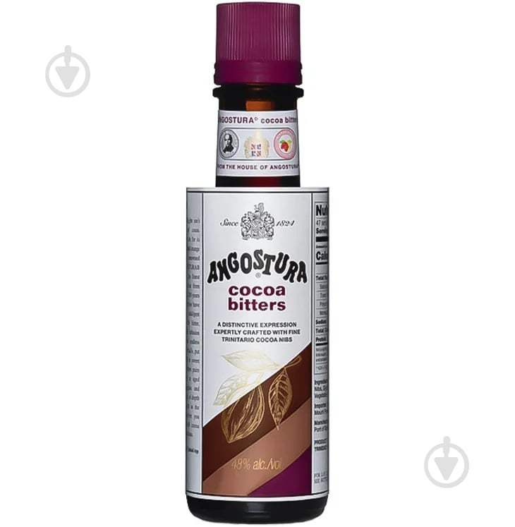 Настоянка Angostura Cocoa Bitters 48% 0,1 л - фото 1