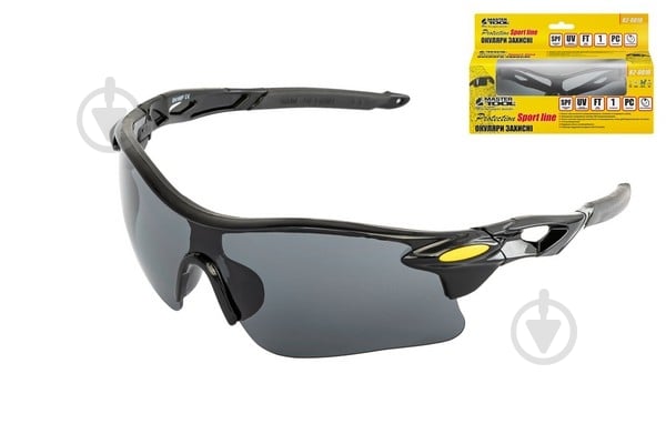 Очки защитные MasterTool SPORTLINE GREY 82-0010 - фото 1