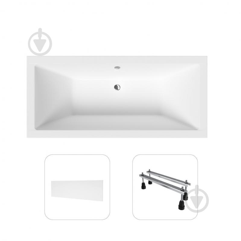 Ванна акриловая Helmken Alvaro HM390218PD94 174х79,5 см - фото 1 Ванна акриловая Helmken Alvaro HM390218PD94 174х79,5 см - фото 1