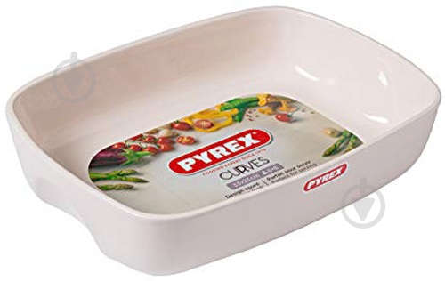 Форма для запекания Pyrex Curves 23x33 см CU33RR8 - фото 2