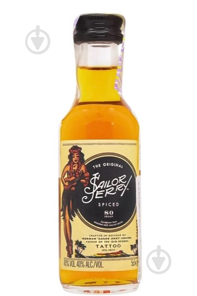 Ром Sailor Jerry 40% 0,05 л - фото 1