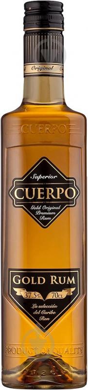 Ром Cuerpo Gold 37.5% 0,7 л - фото 1