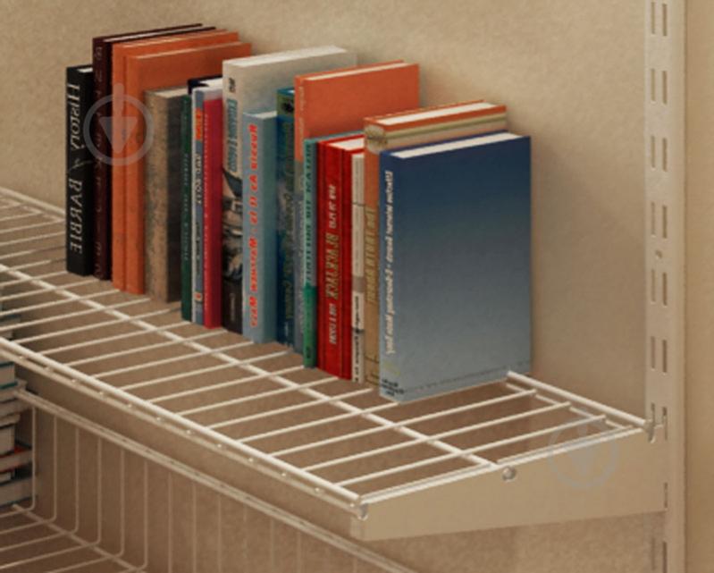 Полка для гардеробной системы Kolchuga 600x306 мм белый - фото 10 Полка для гардеробной системы Kolchuga 600x306 мм белый - фото 10