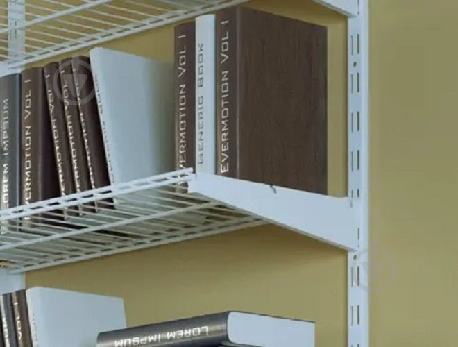 Полка для гардеробной системы Kolchuga 1206x406 мм белый - фото 4