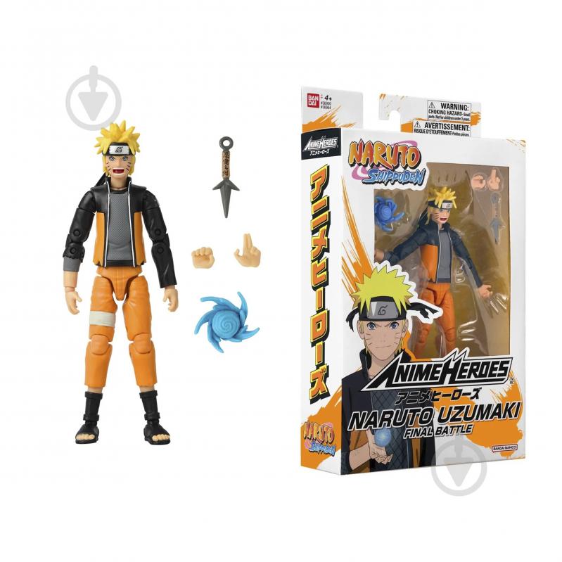 Фігурка анімаційного персонажа Anime Heroes Naruto Shippuden Наруто Узумакі 123755 - фото 1