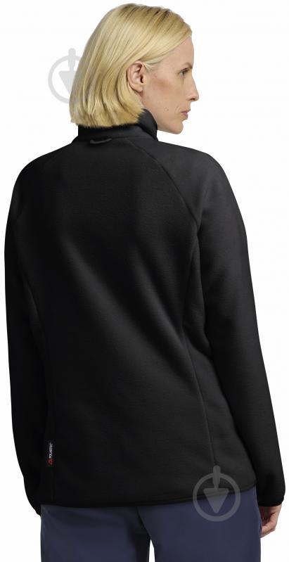 Кофта Jack Wolfskin MOONRISE FZ W A63263_6000 р.XL чорний - фото 2 Кофта Jack Wolfskin MOONRISE FZ W A63263_6000 р.XL чорний - фото 2