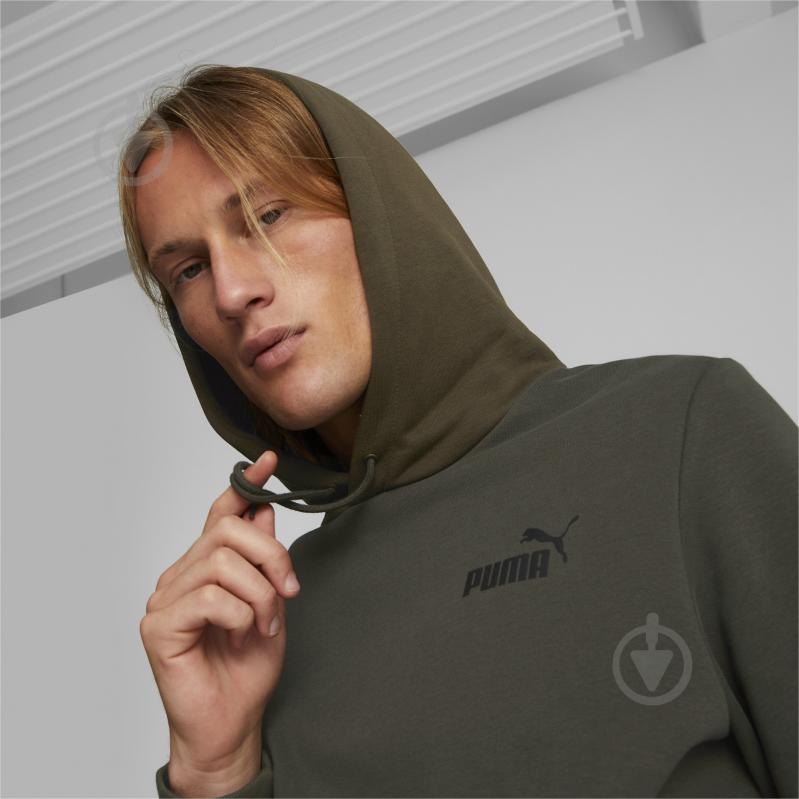 Спортивний костюм Puma HOODED SWEAT SUIT FL CL 67003470 р. S хакі - фото 4