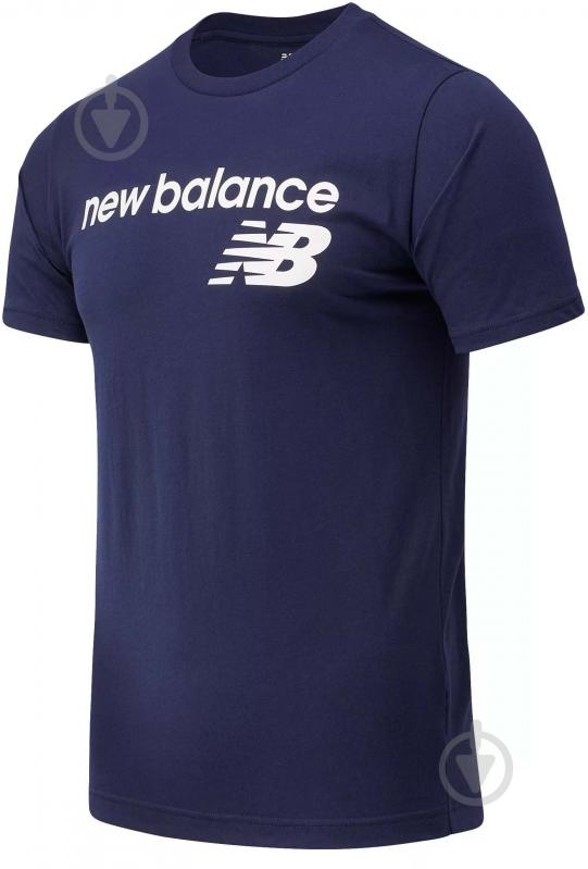 Футболка New Balance CLASSIC CORE LOGO MT03905PGM р.XL синий - фото 1