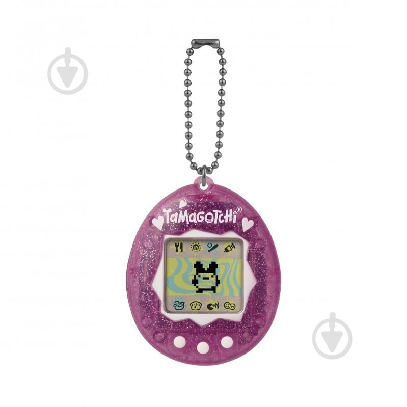 Игрушка интерактивная Tamagotchi Ориджинал Pink Glitter (P2) 123838 - фото 2 Игрушка интерактивная Tamagotchi Ориджинал Pink Glitter (P2) 123838 - фото 2