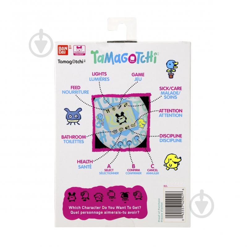 Игрушка интерактивная Tamagotchi Ориджинал Pink Glitter (P2) 123838 - фото 4 Игрушка интерактивная Tamagotchi Ориджинал Pink Glitter (P2) 123838 - фото 4