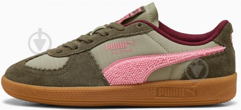 Кросівки жіночі Puma Palermo Gentle Meld Wns 40257102 р.37,5 хакі - фото 1 Кросівки жіночі Puma Palermo Gentle Meld Wns 40257102 р.37,5 хакі - фото 1