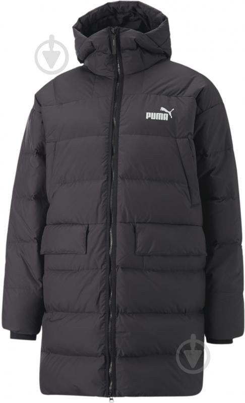 Пуховик Puma PROTECTIVE HOODED DOWN COAT 84931501 р.L черный - фото 1