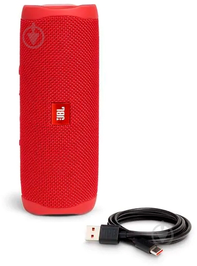 Портативная колонка JBL Flip 5 red (JBLFLIP5RED) - фото 2