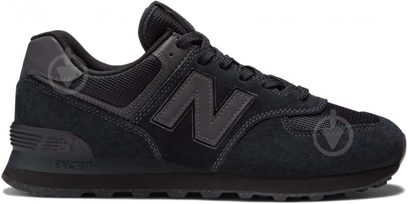 Кросівки чоловічі демісезонні New Balance CLASSIC GL ML574EVE р.40,5 чорні - фото 1