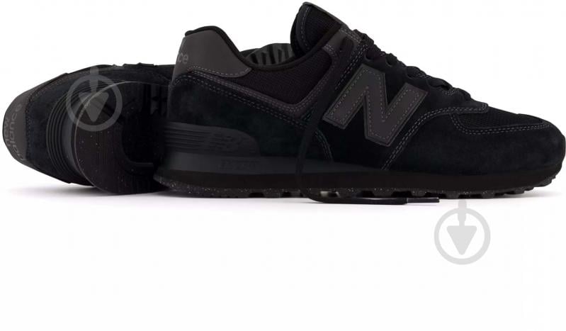 Кросівки чоловічі демісезонні New Balance CLASSIC GL ML574EVE р.40,5 чорні - фото 7