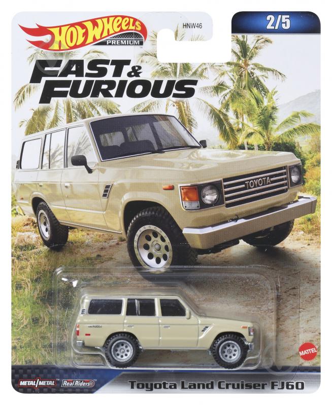 Машинка Hot Wheels Toyota Land Cruiser FJ60 серии Форсаж HNW46/HNW53 - фото 4