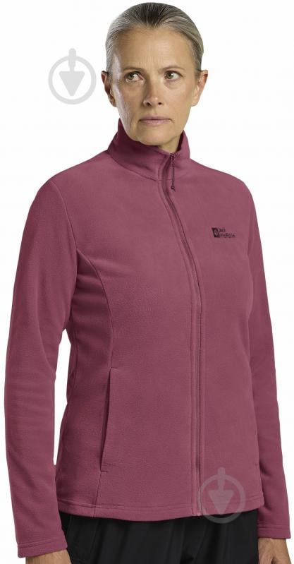 Кофта Jack Wolfskin TAUNUS FZ W 1711391_5114 р.XS рожевий - фото 1 Кофта Jack Wolfskin TAUNUS FZ W 1711391_5114 р.XS рожевий - фото 1