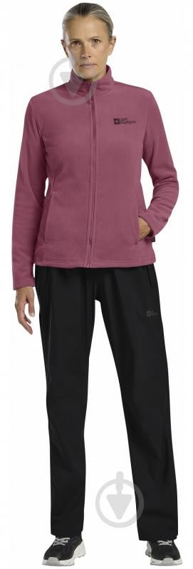 Кофта Jack Wolfskin TAUNUS FZ W 1711391_5114 р.XS рожевий - фото 3 Кофта Jack Wolfskin TAUNUS FZ W 1711391_5114 р.XS рожевий - фото 3
