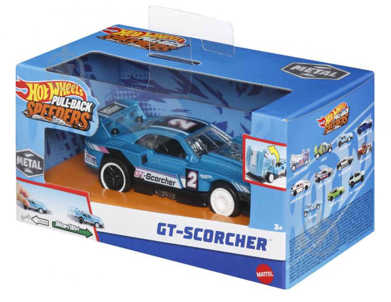 Машинка Hot Wheels "Pull-Back Speeders"(в ас.) HPR70 - фото 1