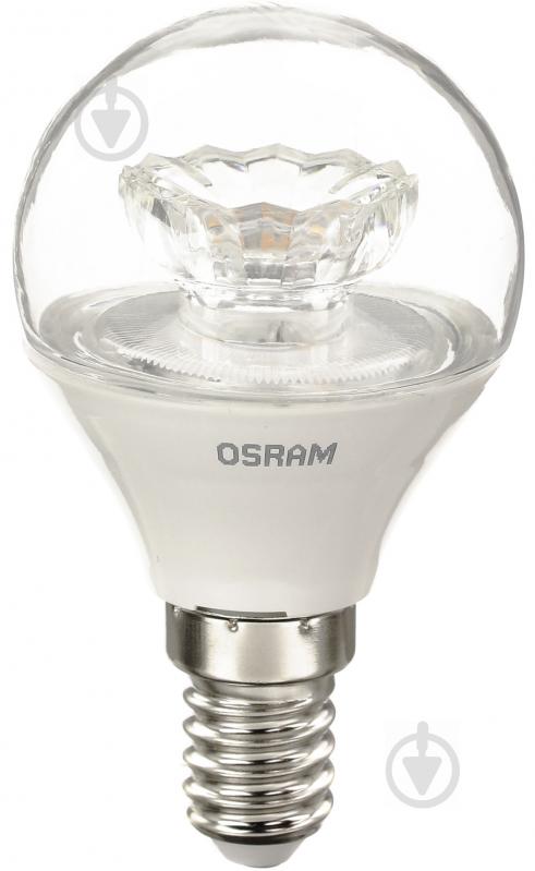 Лампа светодиодная Osram LS P40 5,4 Вт E14 3000 К 220-240 В прозрачная 4052899971622 - фото 1