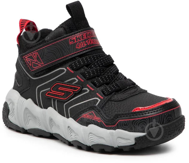 Черевики Skechers 406422L BKRD р.30 чорний - фото 2