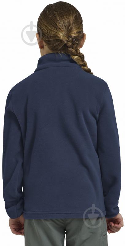 Кофта Jack Wolfskin Taunus Jacket K 1609482_C0412 р.140 темно-синий - фото 4 Кофта Jack Wolfskin Taunus Jacket K 1609482_C0412 р.140 темно-синий - фото 4