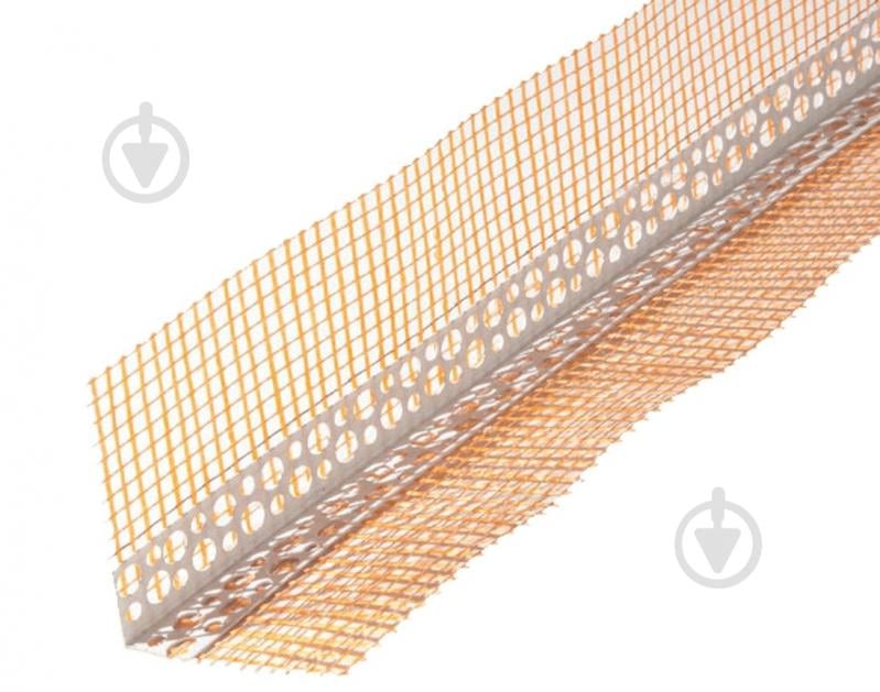 ᐉ Уголок ПВХ перфорированный с сеткой Masterplast THERMOMASTER 100 мм 2 ...