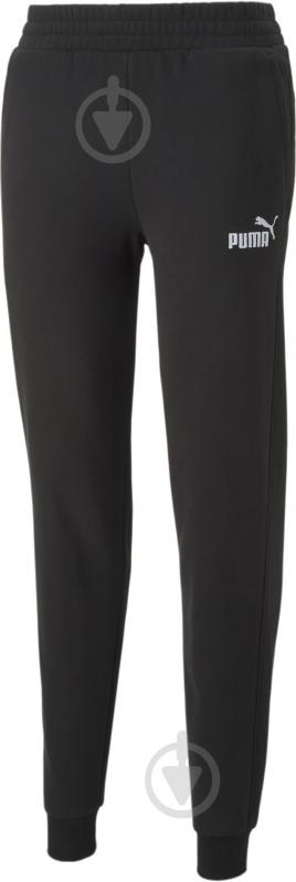 Брюки Puma ESS ELEVATED SWEATPANTS FL CL 84988901 р. S черный - фото 1