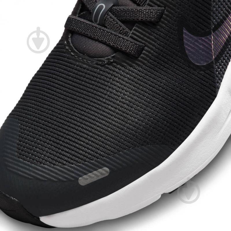 Кросівки для хлопчиків демісезонні Nike DOWNSHIFTER 12 DM4193-001 р.29,5 чорні - фото 8