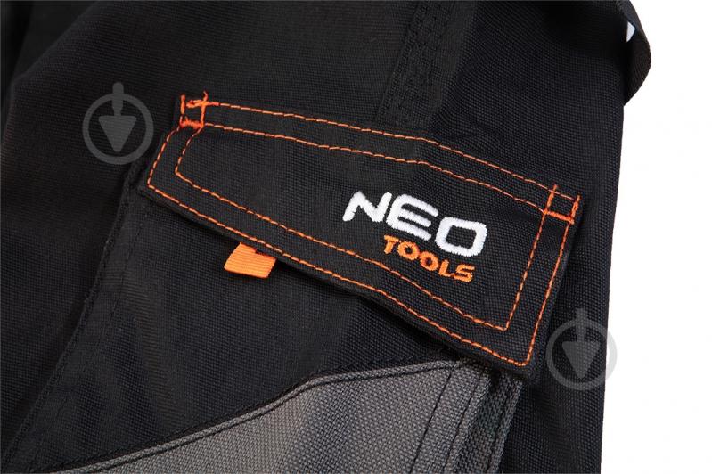 Шорты NEO tools HD Slim р. S 81-278 черный - фото 6