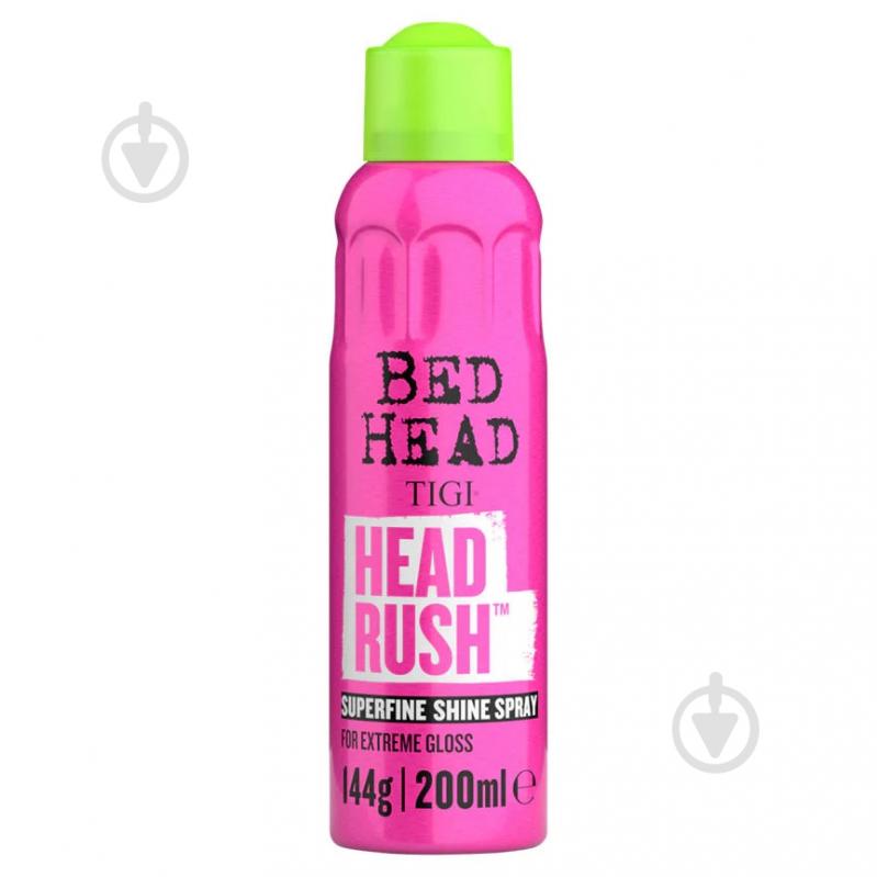 Спрей для волосся TIGI Headrush для блиску волосся легкої фіксації Bed Head 200 мл - фото 1