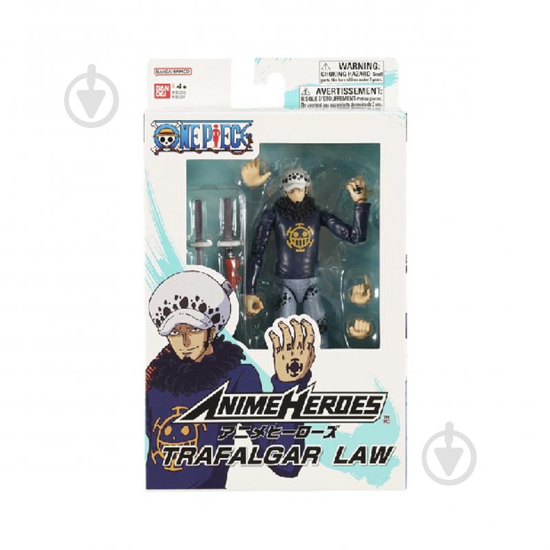 Фігурка анімаційного персонажа Anime Heroes One Piece Трафальгар Ло 123874 - фото 1 Фігурка анімаційного персонажа Anime Heroes One Piece Трафальгар Ло 123874 - фото 1