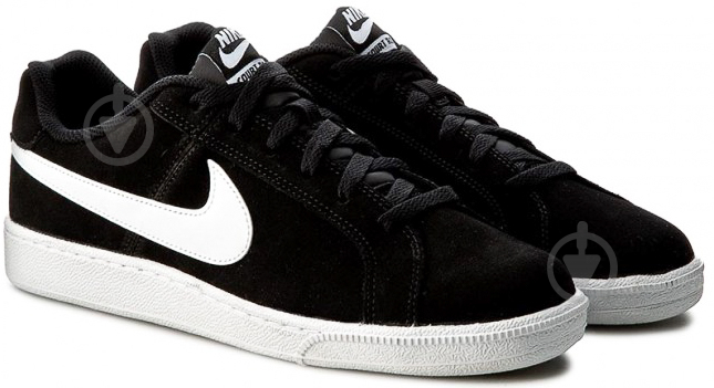 Кросівки чоловічі демісезонні Nike COURT ROYALE SUEDE 819802-011 р.41 чорні - фото 1