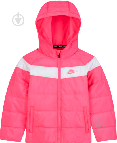 Куртка для девочек Nike GIRLS HEART 36G457-A96 р.5 розовая - фото 1