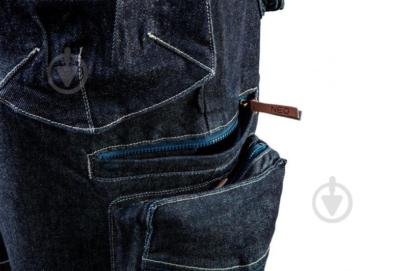 Шорты NEO tools Denim р. M 81-279 джинс - фото 4