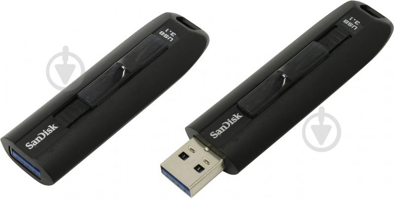 Флеш-пам'ять USB SanDisk Extreme Go 128 ГБ USB 3.1 black (SDCZ800-128G-G46) - фото 3