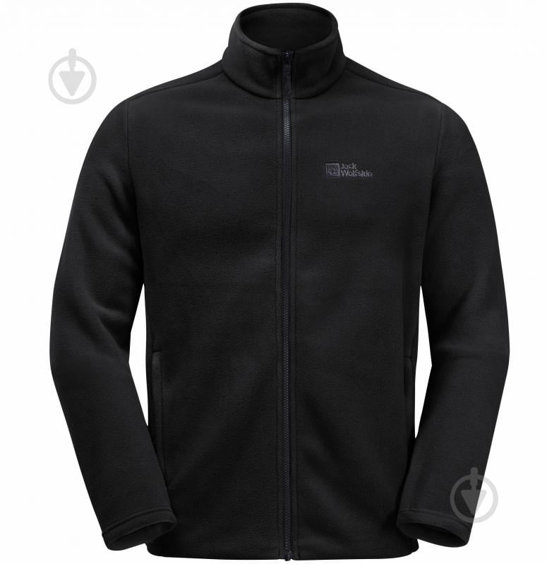 Кофта Jack Wolfskin WINTERSTEIN FZ M 1711371_6000 р.XL чорний - фото 1