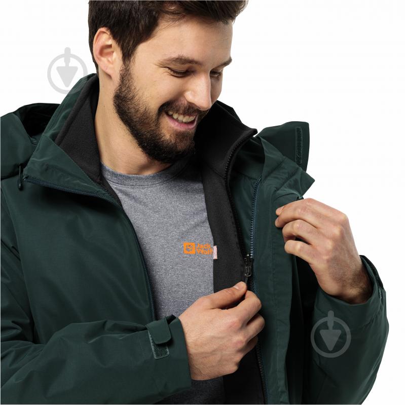 Кофта Jack Wolfskin WINTERSTEIN FZ M 1711371_6000 р.XL чорний - фото 5