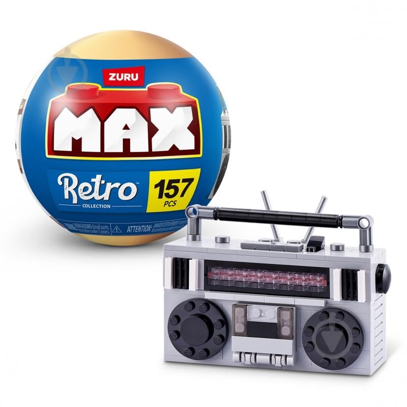 Конструктор Max Retro S1 Кассетный магнитофон 83185DGQ8 - фото 1