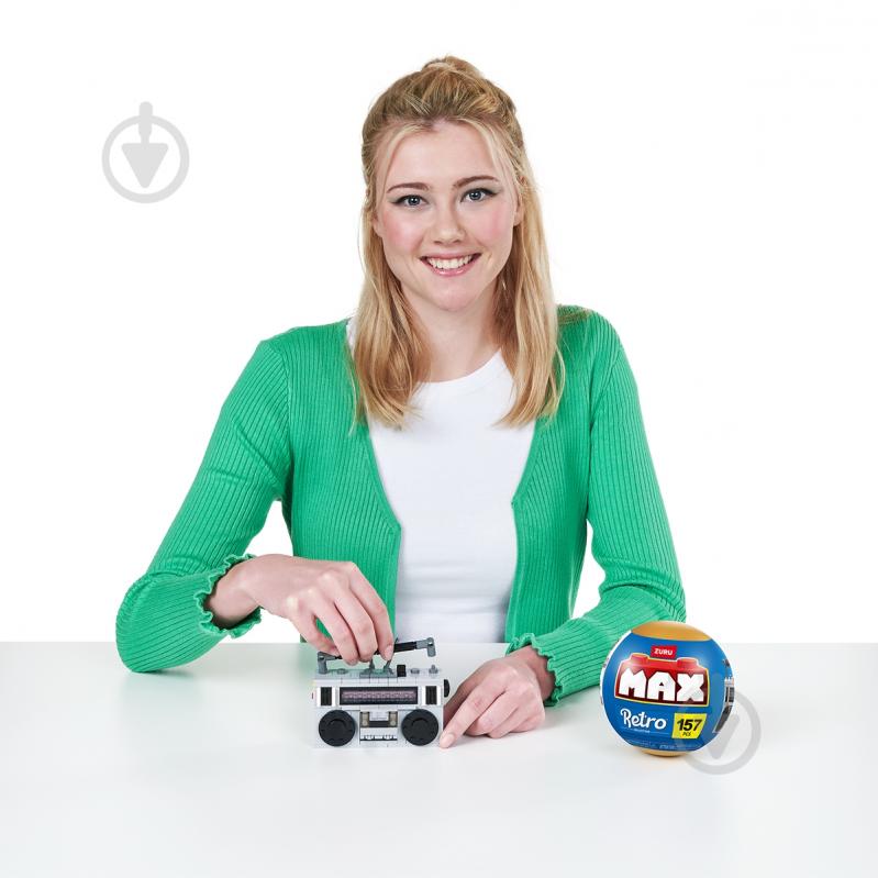 Конструктор Max Retro S1 Кассетный магнитофон 83185DGQ8 - фото 7
