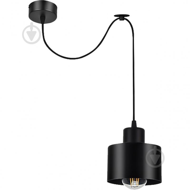 ВІТРИНА! Підвіс Hopfen 1x40 Вт E27 чорний SD 1 PD LOFT - фото 1