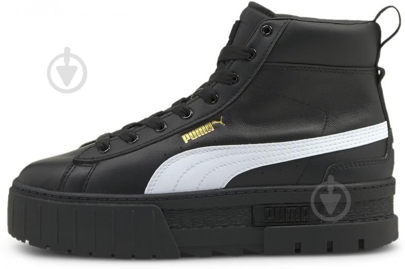 Кроссовки женские Puma MAYZE MID WN S 38117002 р.37,5 черные - фото 1