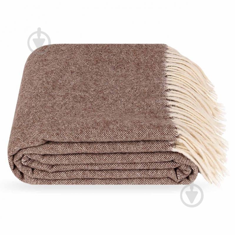 Плед Степ 140x200 см коричневый Lanavitta - фото 1 Плед Степ 140x200 см коричневый Lanavitta - фото 1