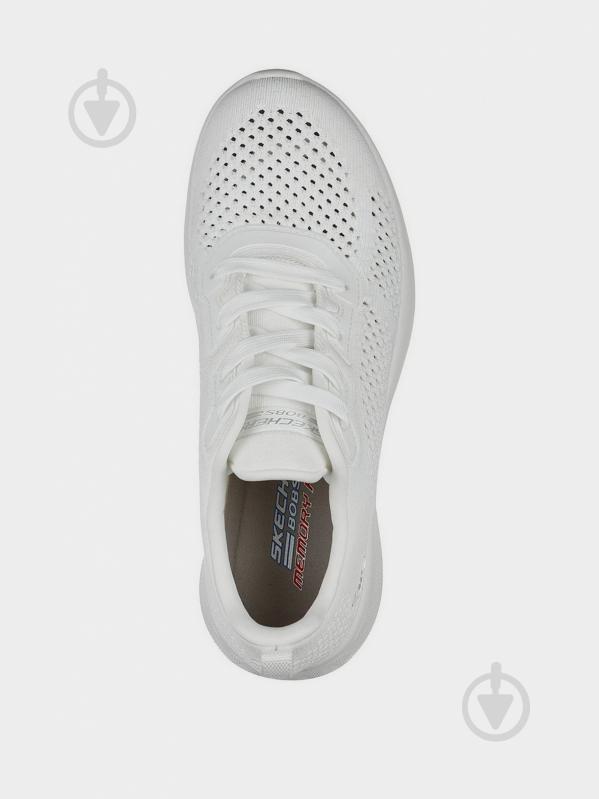 Кросівки жіночі демісезонні Skechers 117018 WHT р.40 білі - фото 3