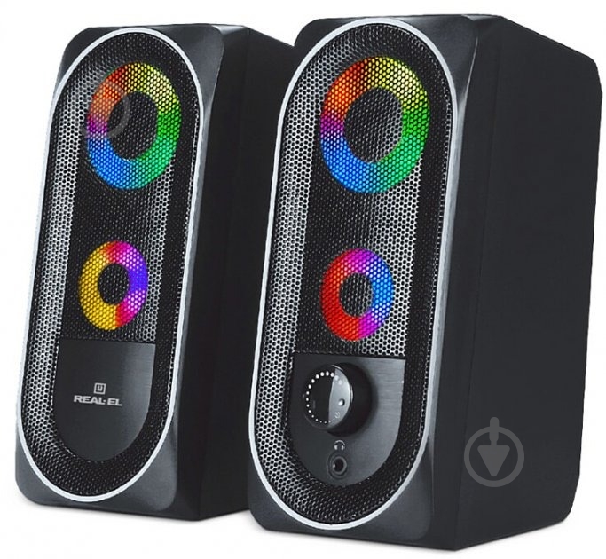 Акустическая система Real-el S-110 2.0 black - фото 3
