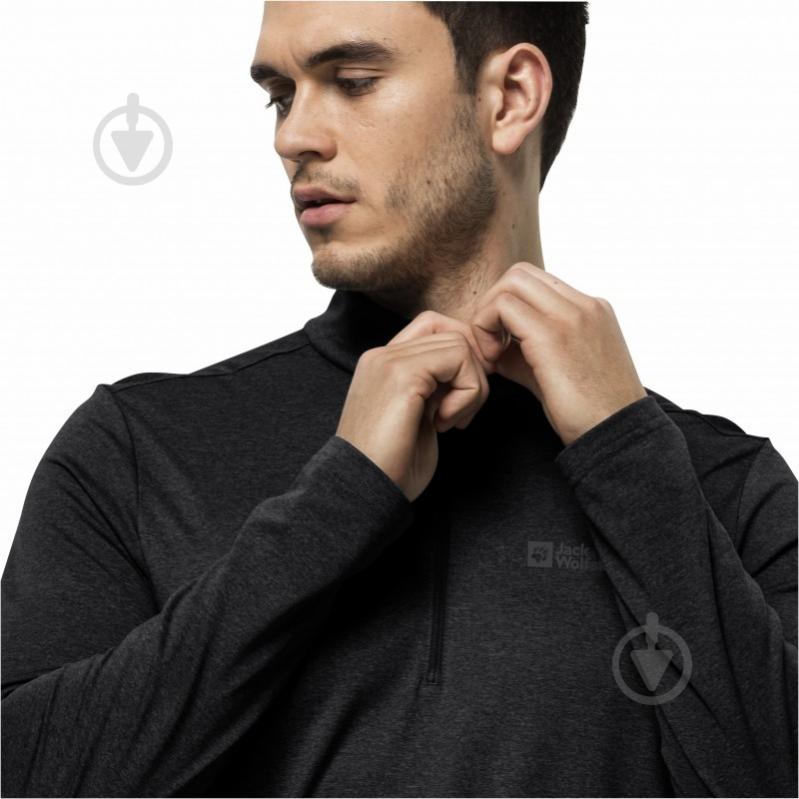 Термореглан Jack Wolfskin SKY THERMAL HZ M 1808771_6000 р.L черный - фото 4 Термореглан Jack Wolfskin SKY THERMAL HZ M 1808771_6000 р.L черный - фото 4