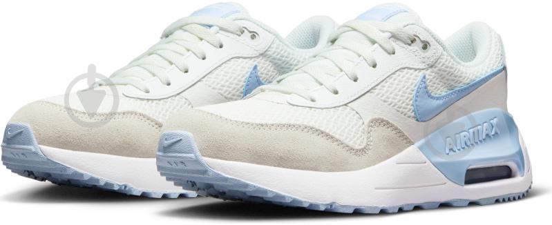 Кросівки для дівчаток демісезонні Nike AIR MAX SYSTM DQ0284-111 р.36,5 білі - фото 5