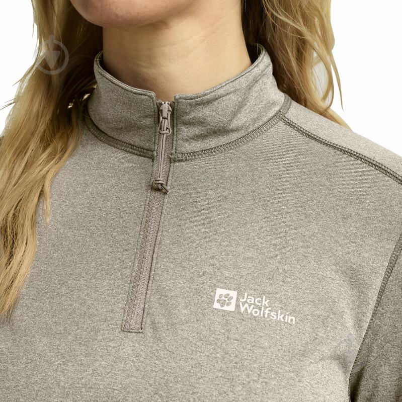 Термореглан Jack Wolfskin SKY THERMAL HZ W 1808951_A0056 р.M бежевий - фото 4 Термореглан Jack Wolfskin SKY THERMAL HZ W 1808951_A0056 р.M бежевий - фото 4