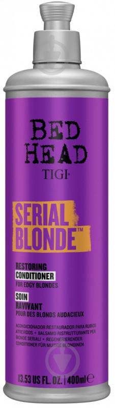 Кондиціонер TIGI Bed Head Serial Blonde відновлювальний для блонду 400 мл - фото 1